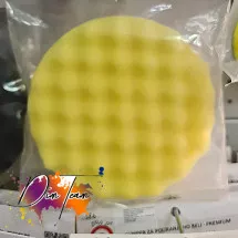 Sunđer za poliranje žuti Waffle oblik 150x25  NEW REFINISH - Auto boje Dim Team - 1
